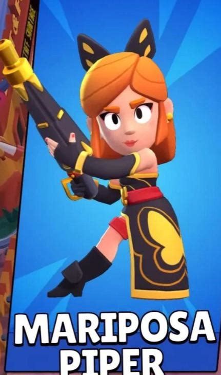 piper skin|when is mariposa piper coming back brawl stars.